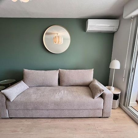 Studio Vue Mer Avec Piscine Et Terrain De Tennis Sausset-les-Pins Buitenkant foto