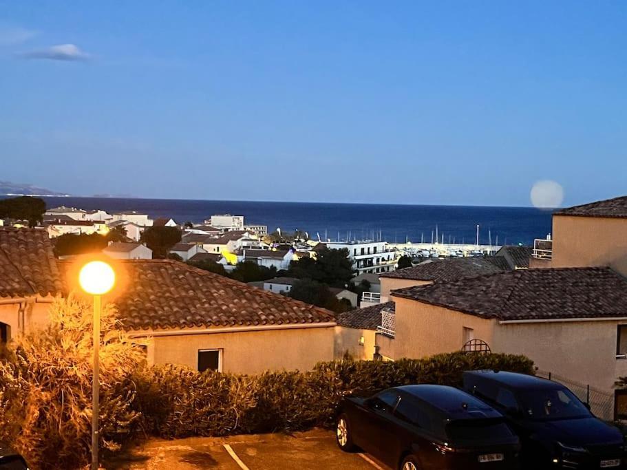 Studio Vue Mer Avec Piscine Et Terrain De Tennis Sausset-les-Pins Buitenkant foto